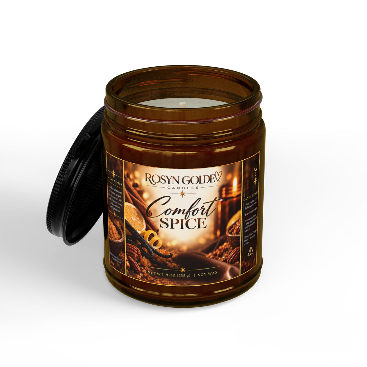 Rosyn Golde Comfort Spice Soy Candle
