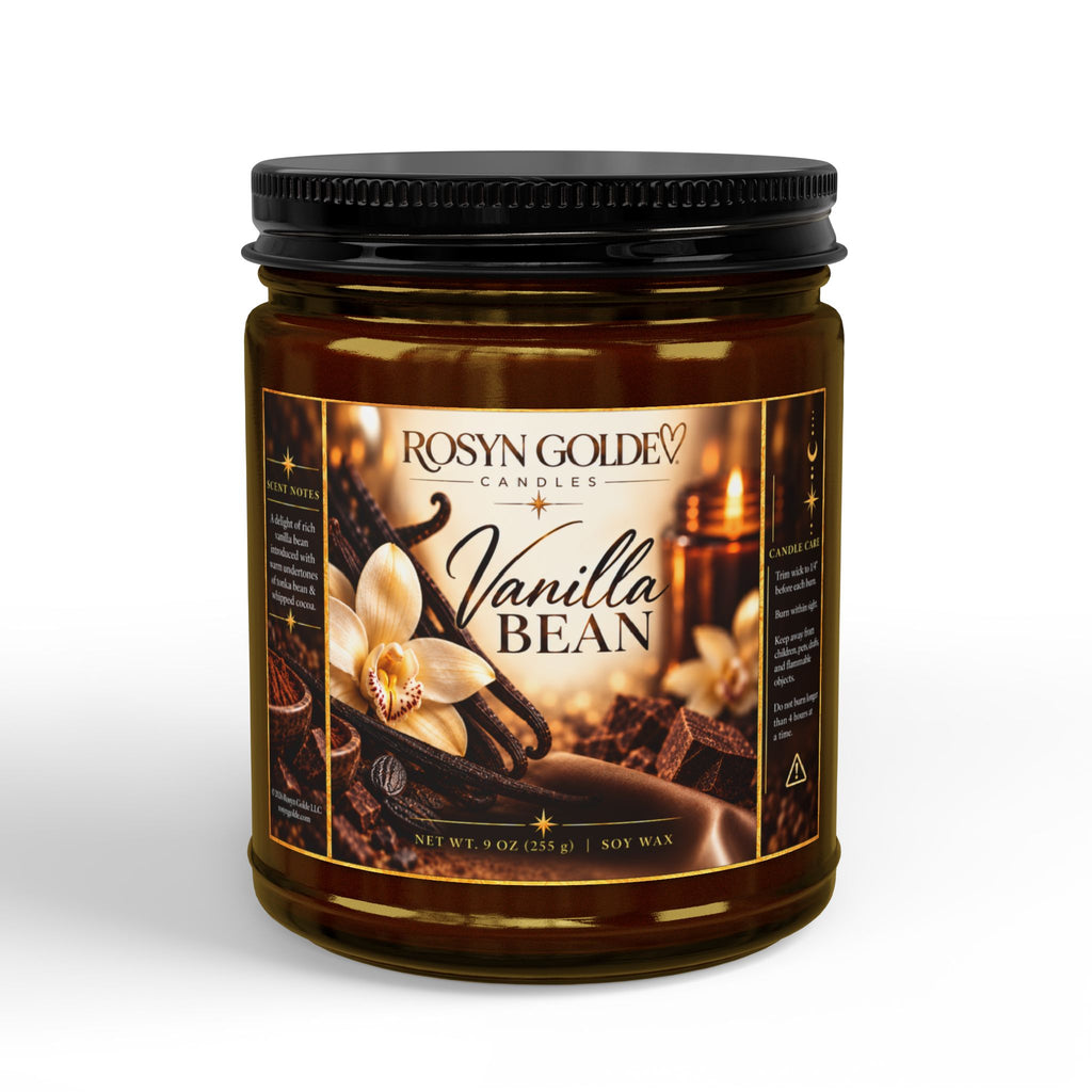 Rosyn Golde Vanilla Bean Soy Candle