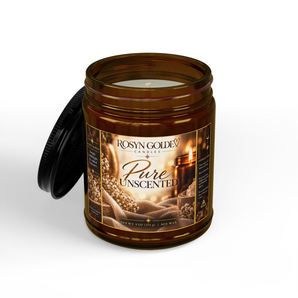 Rosyn Golde Unscented Soy Candle Jar