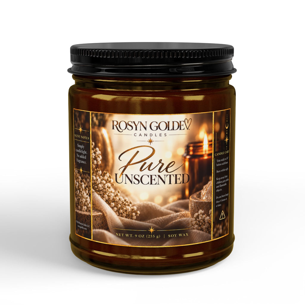 Rosyn Golde Unscented Soy Candle Jar