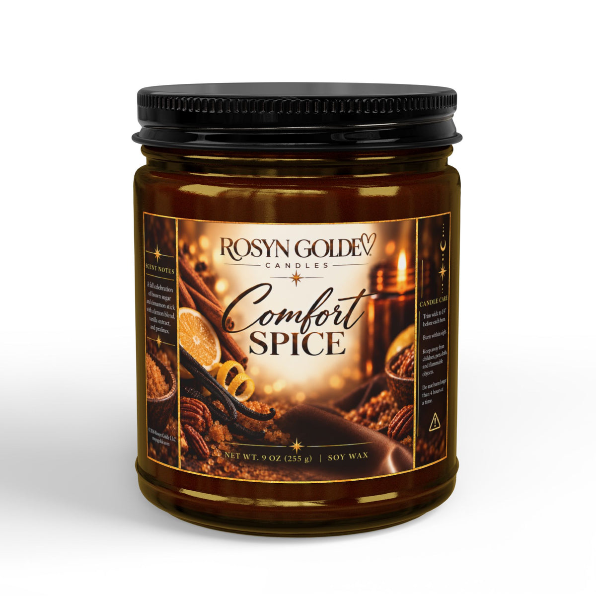 Rosyn Golde Comfort Spice Soy Candle
