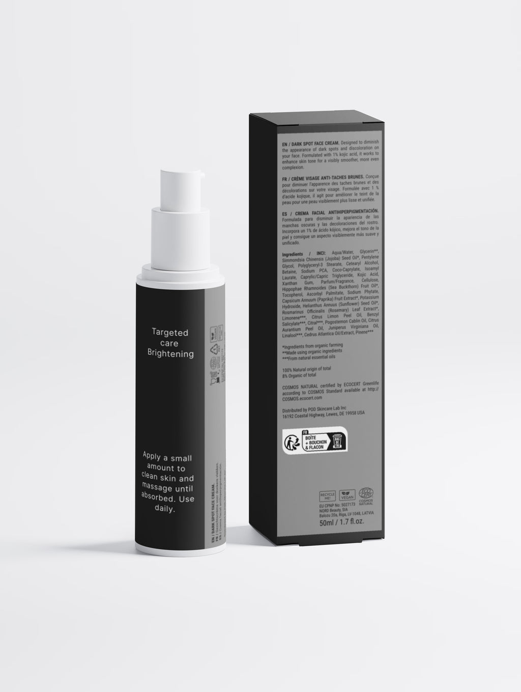 Dark Spot Face Cream with Kojic Acid
