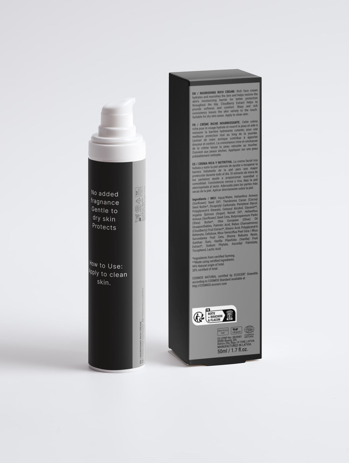 Nourishing Rich Cream, Fragrance Free