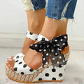 Polka Dot Wedges
