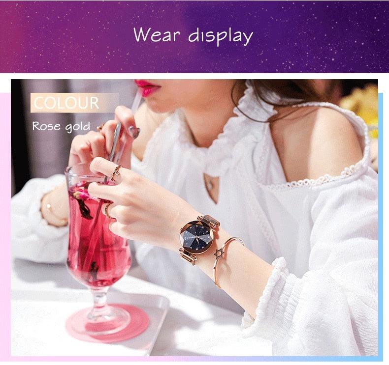 STEVVEX Starry Sky Watch